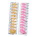 FOYTOKI 20pcs Korean Lip Masks Collagen Lip Pads for Overnight Nourishing Hydration Random Style