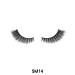 Laflare 3D SILK MINK Cat Eye False Eyelashes - Wispy, Fluffy, and Multi-layered (SM14) - Buy Online on GoSupps.com