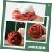 Beavorty Rose Body Scrub Set for Women - 3pcs Flower Bath Scrubs, Loofah Sponge, Exfoliating Balls - Buy Online on GoSupps.com