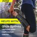 Spartos Calf Compression Sleeves (Pair) Medium - Shin Splint & Calf Pain Relief - Sports Support for Running, Cycling, Yoga - Black-M (Pack of 2) - Buy Online on GoSupps.com