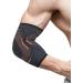 ACWOO Elbow Support Brace for Tennis & Golfers Elbow | Compression Sleeve for Arthritis & Joint Pain Relief - Breathable, Anti-Slip Design (L, Orange) - Buy Online on GoSupps.com