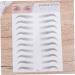 Beavorty 6 Pcs 3d Eyebrow Stickers Brow Transfer Stickers Makeupset Imitation Eyebrow Water Proof 6d The Lazy - Buy Online on GoSupps.com