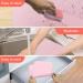 20x16 Silicone Painting Mat with Cup and Paint Holder - Non-Stick Craft Mat for Painting, Resin Casting, and Clay - Washable Artist Mat (Pink) - Buy Online on GoSupps.com