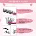 Lash Clusters 72 Pcs Individual Cluster Lashes DIY Lash Extension 8-16mm Eyelash Clusters Volume Wispy Lashes Super Thin Band Reusable Soft & Comfortable 8-16 mix Volume - Buy Online on GoSupps.com