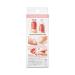 KISS imPRESS No Glue Mani Press On Nails - On My Mind White Almond Shape Medium Size Includes 30 Nails & Accessories - Shop Now Internationally - Buy Online on GoSupps.com