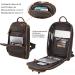 Tiding Men's Leather Shoulder Bag | Crossbody Sling Bag for Outdoor School Sports & Travel - Brown #01 - Buy Online on GoSupps.com
