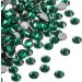 Beadsland 1440 Pieces Emerald Green Flat Back Rhinestones - SS10 Nail Crystals for Stunning Nail Art - Buy Online on GoSupps.com