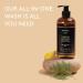 Barrel and Oak All-In-One Body Wash for Men | Essential Oil Soap for Hair Face & Body | Fir Needle & Citrus Zest Blend | 16 oz - Buy Online on GoSupps.com