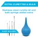 Tilcare Ear Wax Removal Tool - Ear Irrigation System for Adults & Kids - Complete Ear Cleaning Kit with Basin, Syringe, Curette, Towel and 30 Disposable Tips - Buy Online on GoSupps.com