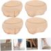FRCOLOR Forefoot Pad Shoe Cushions for Women - Metatarsal Support Invisible Socks - Seamless Heel Inserts for Kitten Heels & Pumps - Buy Online on GoSupps.com