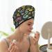 Colorful Hippie Microfiber Hair Towel - Super Absorbent Quick Dry Wrap for Long Curly & Thick Hair - Buy Online on GoSupps.com