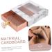 Housoutil 2 Pcs Square Eyelash Box - Portable Fake Eyelash Organizer & Storage Case for Eye Lashes - Ideal Eyelash Packaging Accessories - Buy Online on GoSupps.com