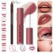 Butter Gloss Moisturizing Lip Combo - High Shine Plumping Gloss & Brown Lip Liner Set - Non-Sticky Liquid Lipstick - Long Wear Makeup #12 - 0.27 Fl Oz (Pack of 2) - Fresh & Lightweight - Buy Online on GoSupps.com