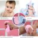 XJSGS 2Pcs Exfoliating Bath Sponge Shower Brush with Sticky Hook for Baby Kids Adults - Buy Online on GoSupps.com