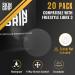 Skin Grip CGM Patches for Freestyle Libre 3 (20-Pack) - Waterproof & Sweatproof Adhesive Tape for 10-14 Days - Clear Continuous Glucose Monitor Protection - Buy Online on GoSupps.com