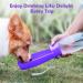 Peteast Foldable Dog Drinking Bottle | Dishwasher-Safe | Portable & Exhaustion-Proof for Hiking | Perfect for Dogs & Cats - Roland Purple - Buy Online on GoSupps.com