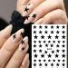 Colorful Stars 3D Nail Art Stickers - Self-Adhesive Glitter Decals for Manicure DIY - Buy Online on GoSupps.com