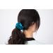 Qidkeo 100% Mulberry Silk Scrunchies 3 Pack - 22 Momme - White Pink Peacock Blue - Buy Online on GoSupps.com
