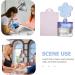 FOMIYES French Nail Stamper Silicone Nail Art Stamper Flower Shaped Nail Stamper with Cushion Manicure Tools for Women Girls DIY Nails - Buy Online on GoSupps.com