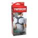 Tensor Posture Corrector Adjustable Back Support for Women and Men Helps Promote Proper Posture Black