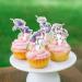 Keaziu 24 Pack Unicorn Horse Cupcake Toppers Colorful Horse Cupcake Picks Baby Shower Wedding Boys Girls Birthday Party Cake Decorations Supplies - Buy Online on GoSupps.com