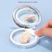 Refillable Loose Powder Can Portable Empty Plastic Container with Puff Mirror Elastic Mesh Sieve & Spoons | Eco-Friendly Makeup Compacts - Buy Online on GoSupps.com