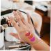 POPETPOP Palette de Maquillage Transparente Polyvalente Taille Moyenne en Polyur thane pour Maquilleurs Professionnels et Amateurs Domicile - Buy Online on GoSupps.com