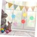 ibasenice 18 Pcs Lollipop Model Tree Hanging Ornaments Candy Cane Decoration Lollipop Props Miniature Landscape Decor Rainbow Swirl Lollipop Toys Models Plastic Child House Window 6X3.2CMx3pcs 1 - Buy Online on GoSupps.com