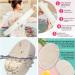 Miscati Natural Loofah Exfoliating Body Scrub Set - Eco-Friendly Bath Sponge for Deep Cleansing | Men and Women - Buy Online on GoSupps.com