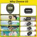 Waterproof Digital Stopwatch Timer  ANTEQI Large Display Simple Stopwatch with ON/Off Function No Clock No Calendar No Alarm Silent Stopwatch for Baseball Swimming Running Training Kids Coaches - Buy Online on GoSupps.com