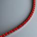 Shop Happiness Hinge Headband Horse Red 'Siam' | Curved Pony Leather with Large Stones - International Shipping Available - Buy Online on GoSupps.com