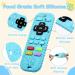 Silicone Remote Teething Toy for Baby | Chew Toys with Pacifier Clip | Sensory Toys for Infants 3-6-12 Months | Baby Gifts for Boys and Girls - Buy Online on GoSupps.com