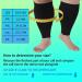 6XL Wide Calf Compression Sleeves for Shin Splints & Varicose Veins - XXXXXX-Large Black - Leg Pain Relief & Edema Support - Buy Online on GoSupps.com