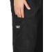 Women's Core Stretch Drawstring Cargo Scrub Pants - Medium Black | Workwear Scrubs - Buy Online on GoSupps.com