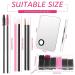 260-Piece Disposable Makeup Tools Kit with Eyeliner Brushes, Mascara Wands, Lipstick Applicators, Stainless Steel Palette, and Storage Box - Mixed Color - Buy Online on GoSupps.com