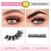 MilyBest 18mm Fluffy Cat Eye False Eyelashes - 10 Pairs | D Curl Volume Faux Mink Lashes for Natural Wispy Look - Pack A - Buy Online on GoSupps.com