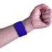 Shop WisdomPro Elastic Belt Bands - 1 Pair Velcro Fasteners for Trousers & Sleeves | Blue Ideal for Fishing Cycling & Wading - Buy Online on GoSupps.com