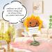 ZWJZMC Mini Funny Positive Sunflower Cute Knitted Sunflower with Positive Card Creative Wool Crochet Inspirational Cheer Up Birthday Bridesmaid Proposal Gifts for Wife Mom Grandma Girlfriends - Buy Online on GoSupps.com