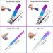 CGEB Manicure Set - Professional Nail Care Tools Kit for Men and Women | 12Pcs Grooming Set with Travel Case - Colorful - Buy Online on GoSupps.com