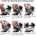Universal Razor Replacement Heads - 9 Pack Electrorasier Double Ring Attachments for Electric Shavers - Buy Online on GoSupps.com