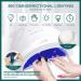 Morovan Gel Nail Polish Kit with 9 Glitter Colors and 48W LED Nail Lamp - DIY Salon Quality Nude Pink and Blue Gel Nail Polish Set with UV Light - Perfect for Any Season - Buy Online on GoSupps.com