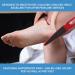 ForPro Pedicure Paddle Foot File - Double-Sided 80/120 Grit, Disposable & Sanitizable - Red, Pack of 12 - Buy Online on GoSupps.com