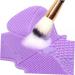 minkissy 1pc Silicone Scrub Pad Silicone Makeup Brush Makeup Cleaning Mat Cleaning Scrubber Brush Cleaning Pad Beauty Tool Cleaning Mat Makeup Brush Cleaner Tool Beauty Brush Cleaning Pad 23X17cm - Buy Online on GoSupps.com