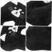 GLEAVI Office Sleeping Pillow | Ergonomic Desk Cushion & Travel Plush Toy | 30x24cm Black Pillow for Comfort & Support - Buy Online on GoSupps.com