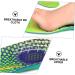 NOLITOY Sports Insoles - Shock-Absorbing Comfortable & Breathable Shoe Pads for Women | Elastic Insole Accessories - Buy Online on GoSupps.com