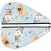 Cute Gnome Bee Honey Hair Towel | Super Absorbent Coral Velvet Wrap for Women - Quick Dry for Long Curly & Thick Hair - Buy Online on GoSupps.com