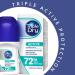 Triple Dry Women Active Fragrance Anti-Perspirant Roll On 50ml - 72-Hour Protection - Fights Odour - Clinically Proven - Female Roll On - Buy Online on GoSupps.com