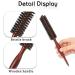 Mini Bristle Barts Brush for Men & Women - 2.7cm Round Wild Boar Bristle Hairbrush for Blow-Drying & Natural Curls - Small Round Hairbrush 6886 - Buy Online on GoSupps.com