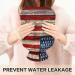 American Flag Wood Heat Bottle with Cover - Pain Relief Water Bag for Headaches (1L) | International Shipping - Buy Online on GoSupps.com