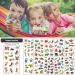 Jungle Animal, Insects, Sea Creatures Temporary Tattoos for Kids - 440pcs | Waterproof, Mixed Styles for Boys and Girls Group Activities - Buy Online on GoSupps.com